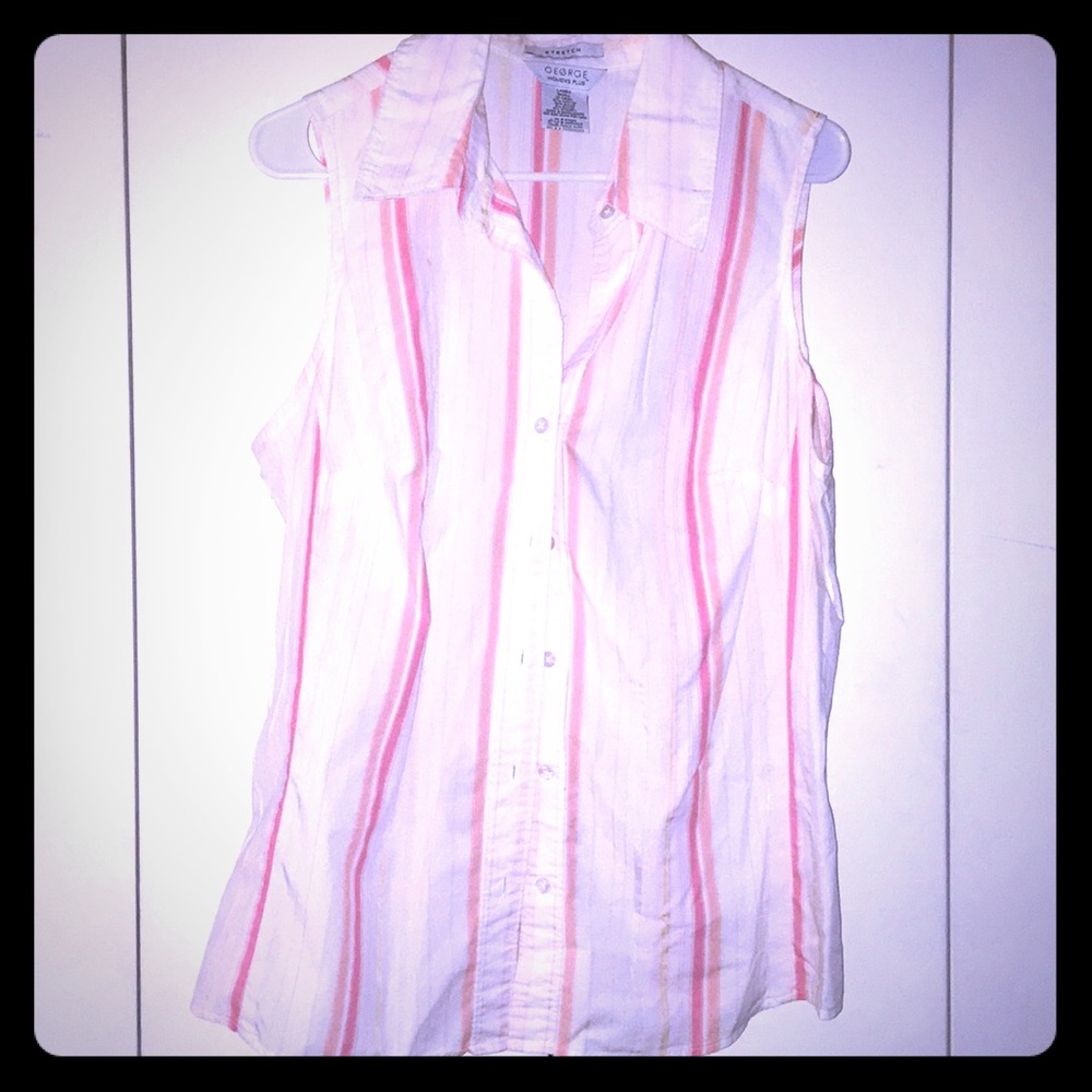 Sleeveless blouse